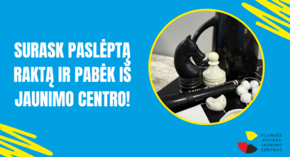 Surask paslėptą raktą ir pabėk iš jaunimo centro!