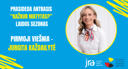 Pradedame laidos „KAŽKUR MATYTAS?” antrąjį sezoną!