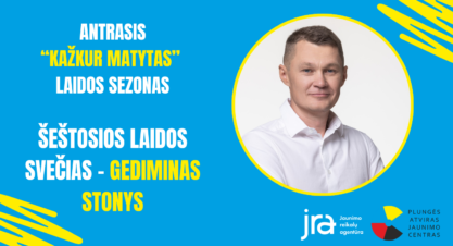 Antrojo sezono „KAŽKUR MATYTAS” šeštoji laida!