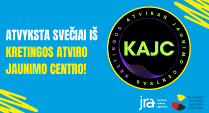 Atvyksta svečiai iš Kretingos atviro jaunimo centro