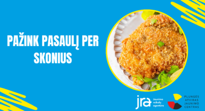 Pažink pasaulį per skonius